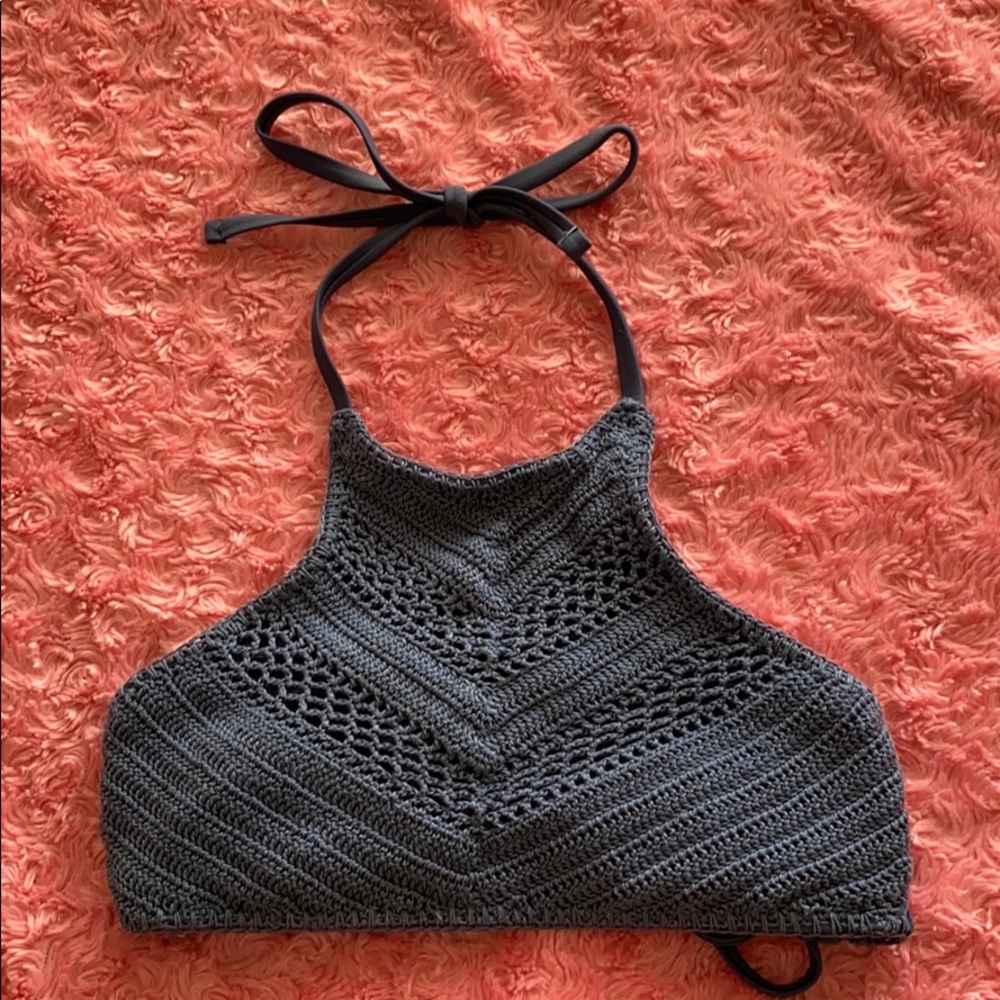 Crochet swim top
